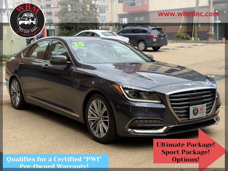 Used 2020 Genesis G80 3.8 w/ Ultimate Package 03