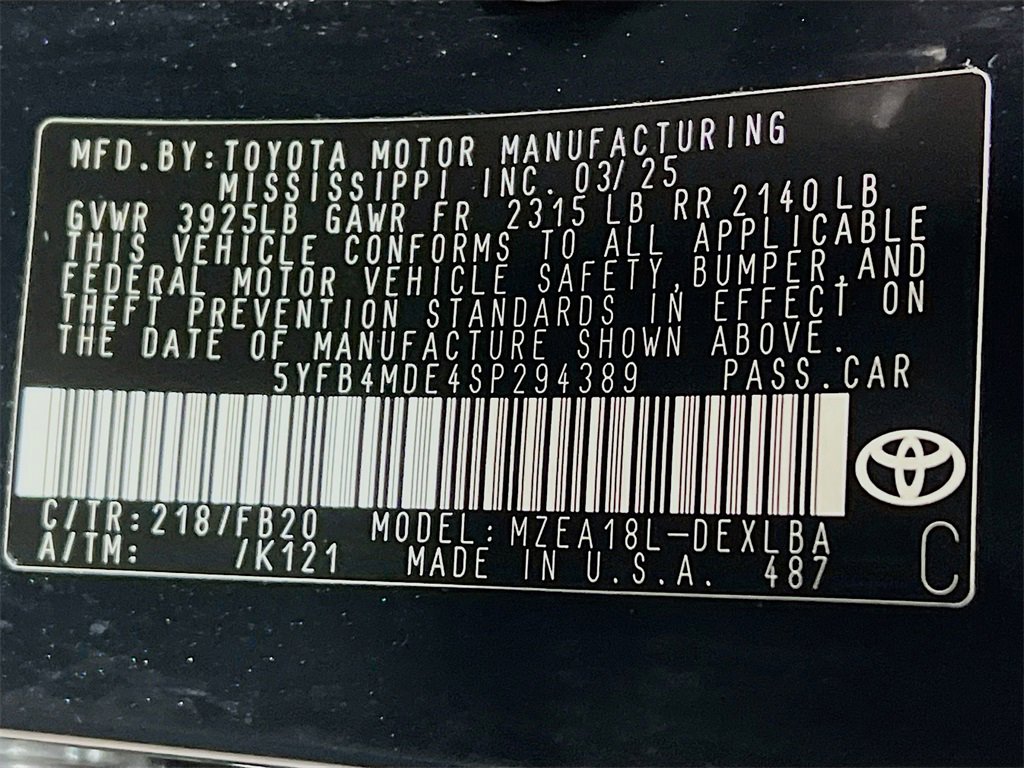 Used 2025 Toyota Corolla LE image 26