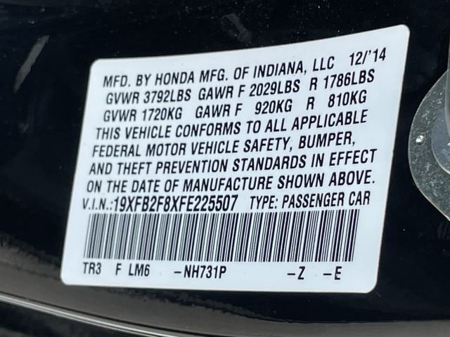 Used 2015 Honda Civic EX image 29