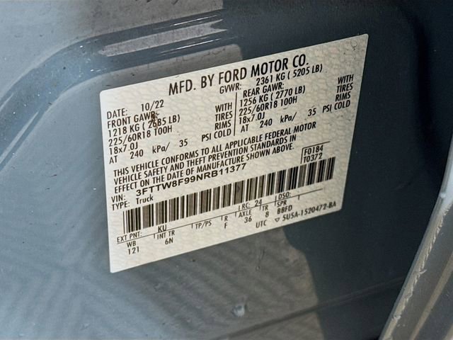 Certified 2022 Ford Maverick Lariat w/ Lariat Luxury Package image 38