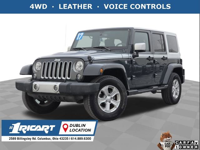 Used 2017 Jeep Wrangler Unlimited Sahara w/ Quick Order Package 24E Chief image 1