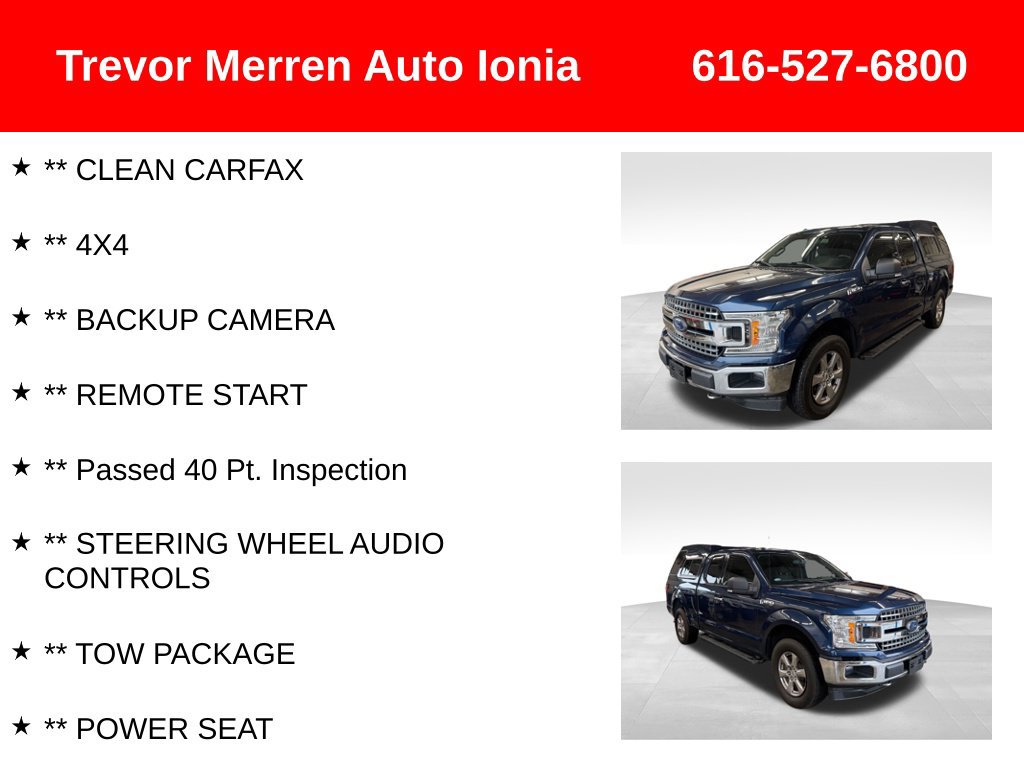 Used 2018 Ford F150 XLT w/ Equipment Group 301A Mid AWD/4WD image 7