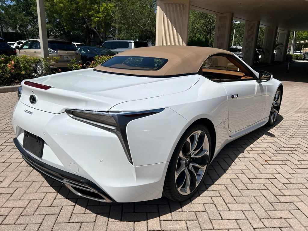 Certified 2021 Lexus LC 500 Convertible w/ Touring Package RWD image 15