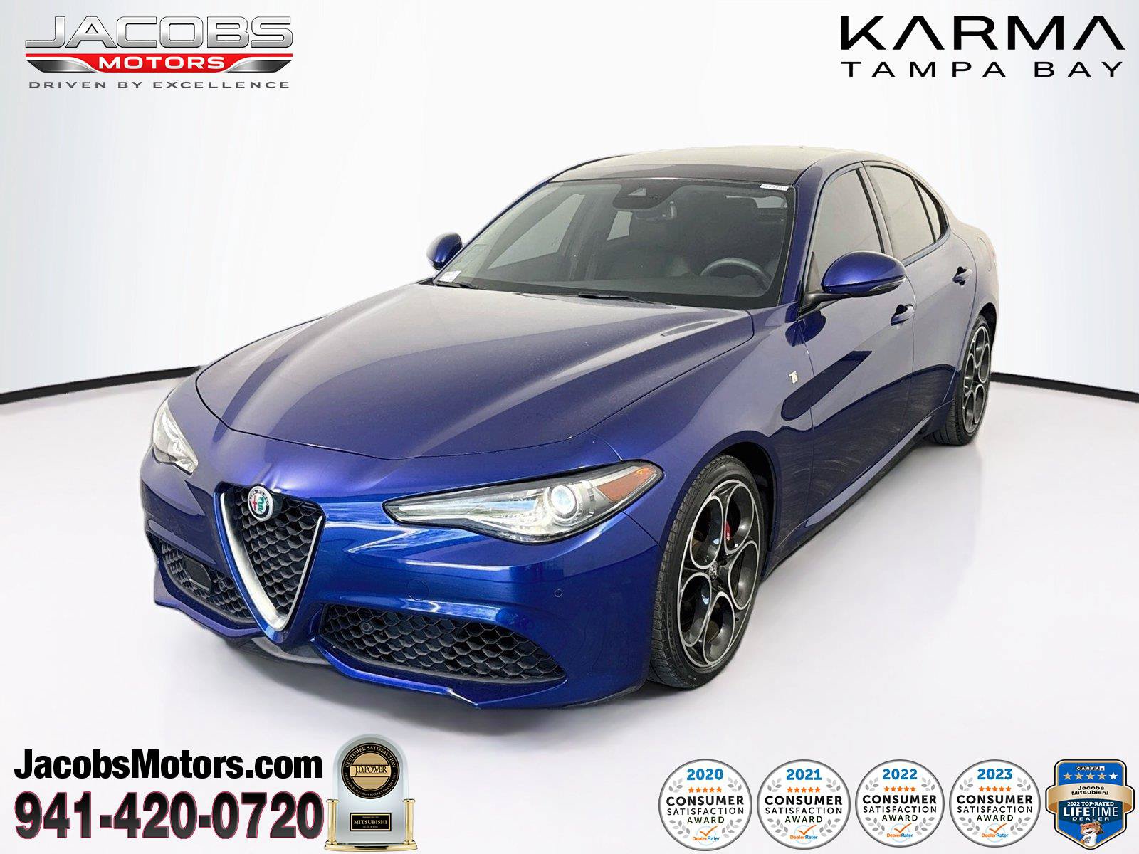 Used 2023 Alfa Romeo Giulia Ti w/ Active Assist Plus Package RWD image 1