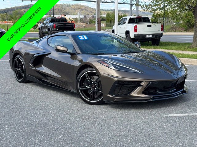 Certified 2021 Chevrolet Corvette Stingray Coupe w/ Z51 Performance Package RWD image 1