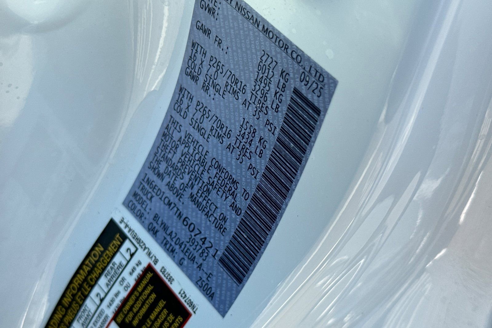 New 2026 Nissan Frontier S image 32