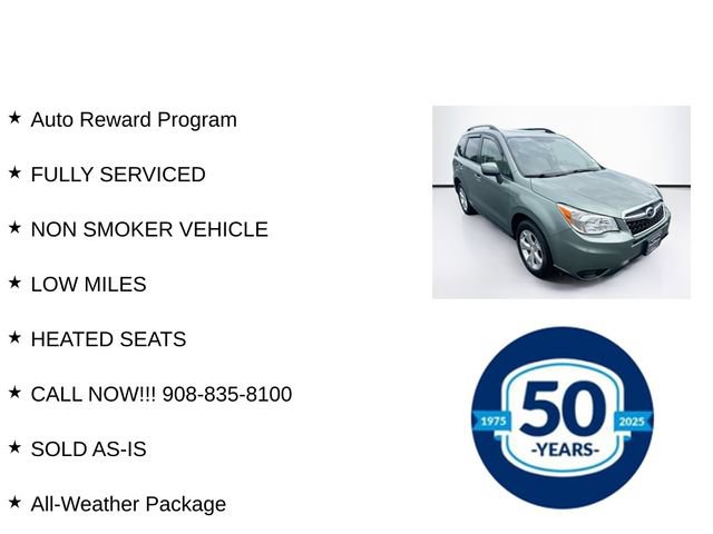 Used 2015 Subaru Forester 2.5i Premium w/ All-Weather Package AWD/4WD image 8