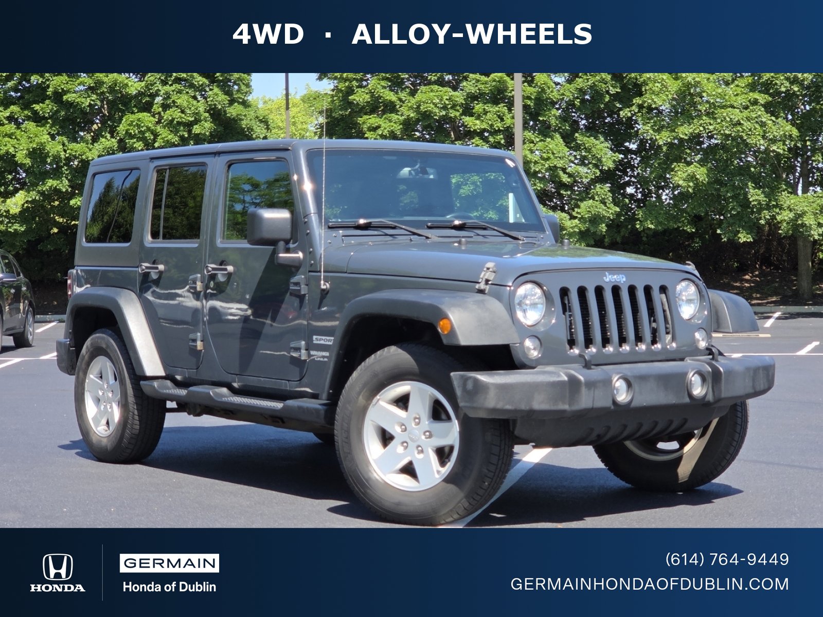 Used 2018 Jeep Wrangler Unlimited Sport S
