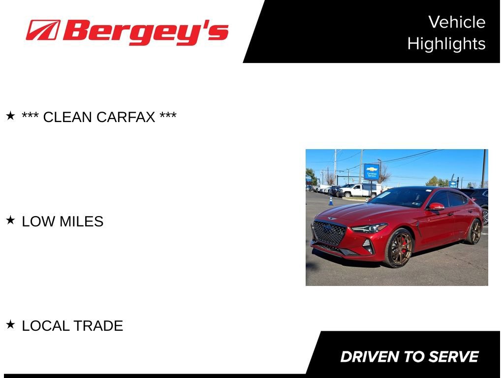 Used 2021 Genesis G70 3.3T image 4