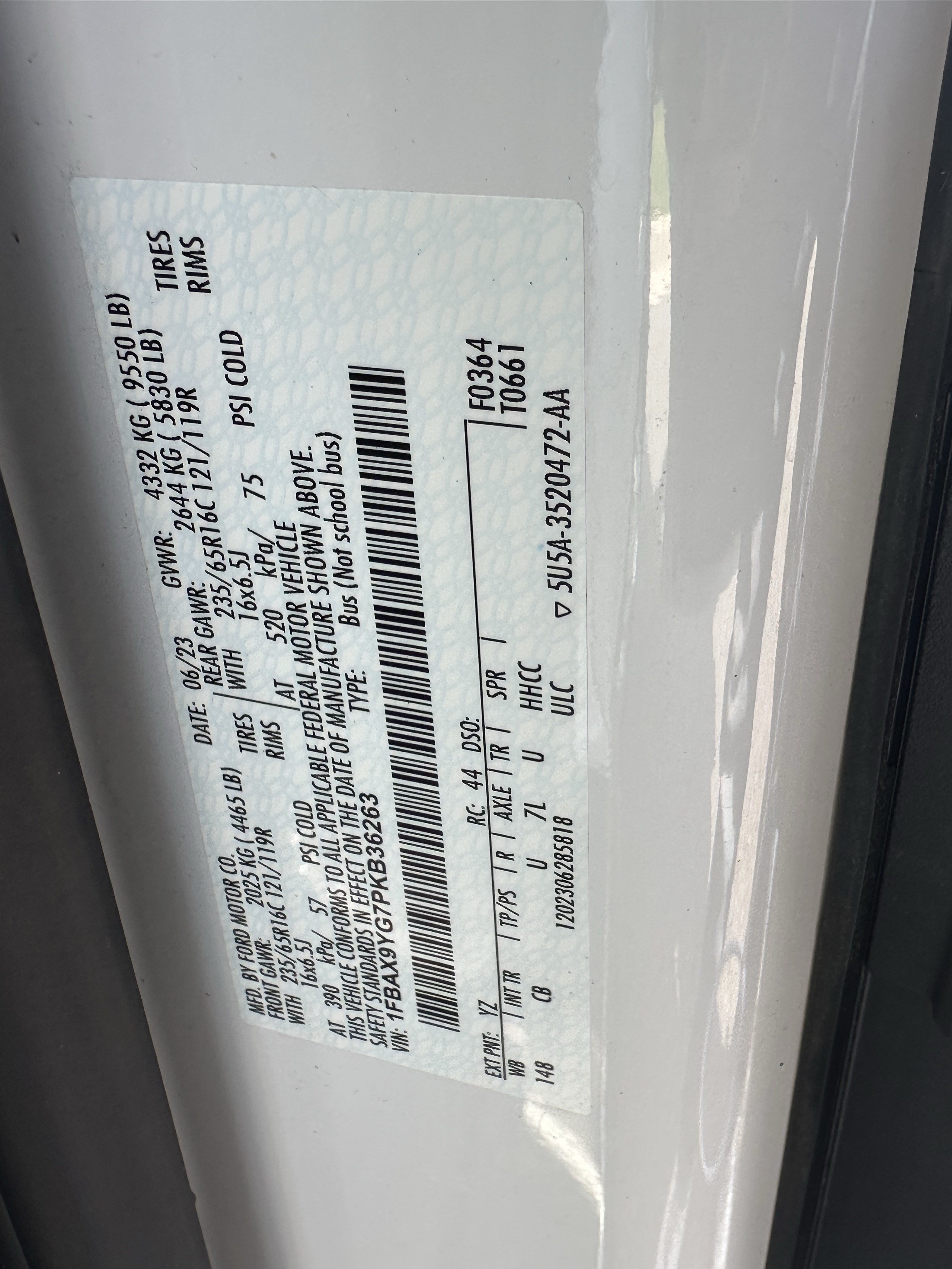Used 2023 Ford Transit 350 XL AWD/4WD image 30