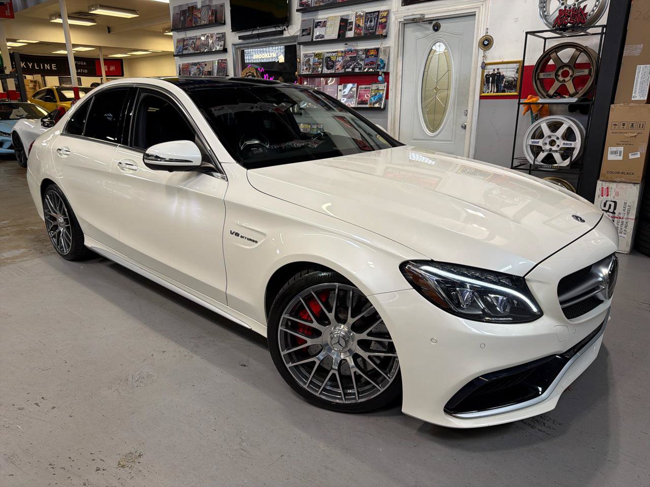 Used 2018 Mercedes-Benz C 63 AMG S image 1