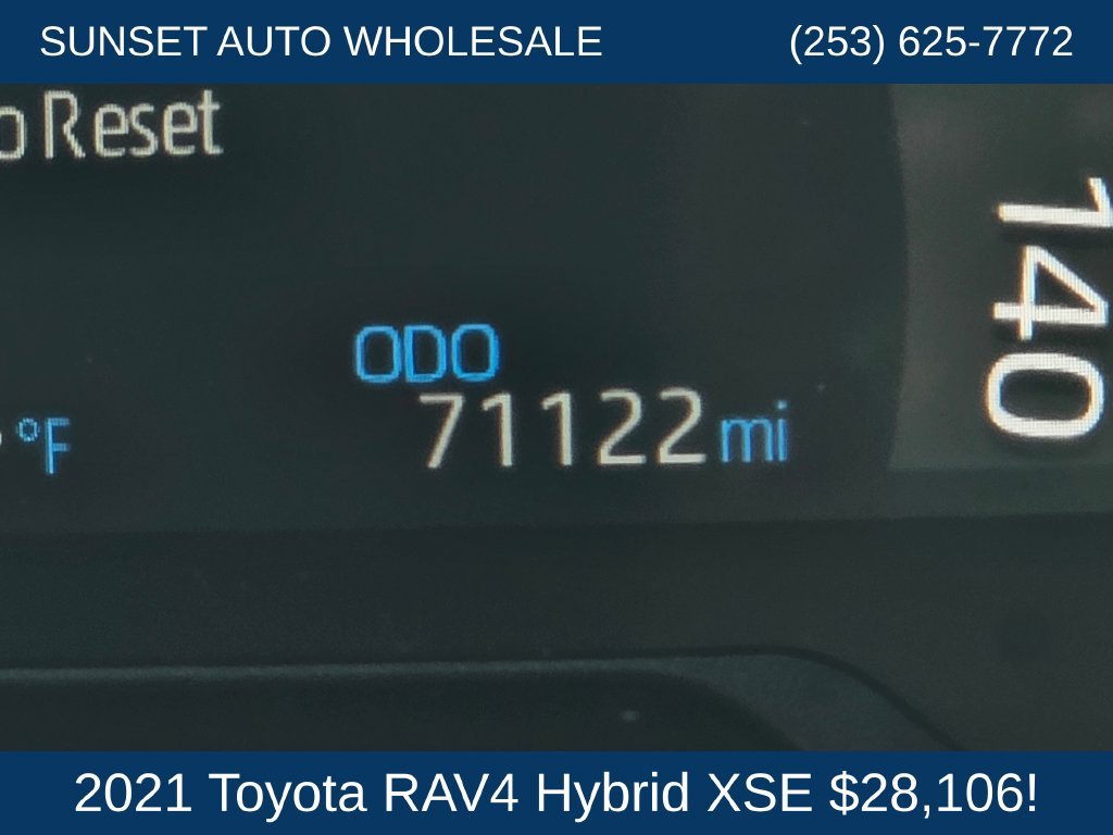 Used 2021 Toyota RAV4 XSE w/ XSE Grade Weather Package AWD/4WD image 29