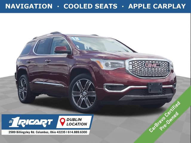 Used 2018 GMC Acadia Denali w/ Technology Package