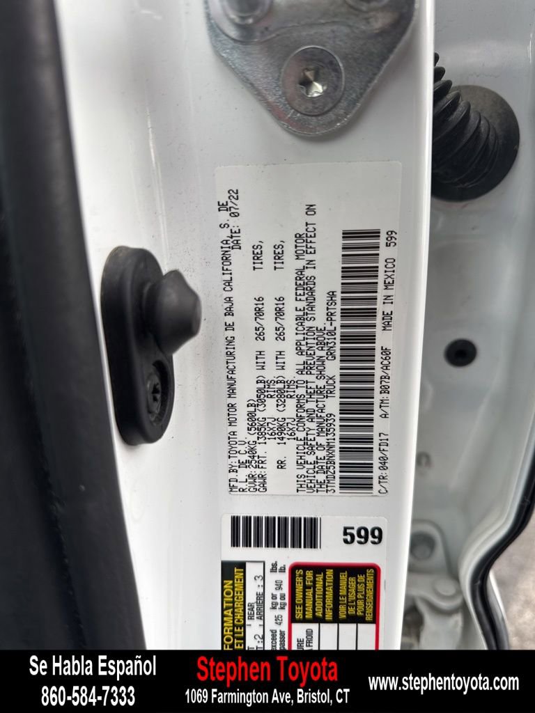 Used 2022 Toyota Tacoma TRD Off-Road w/ Technology Package image 27