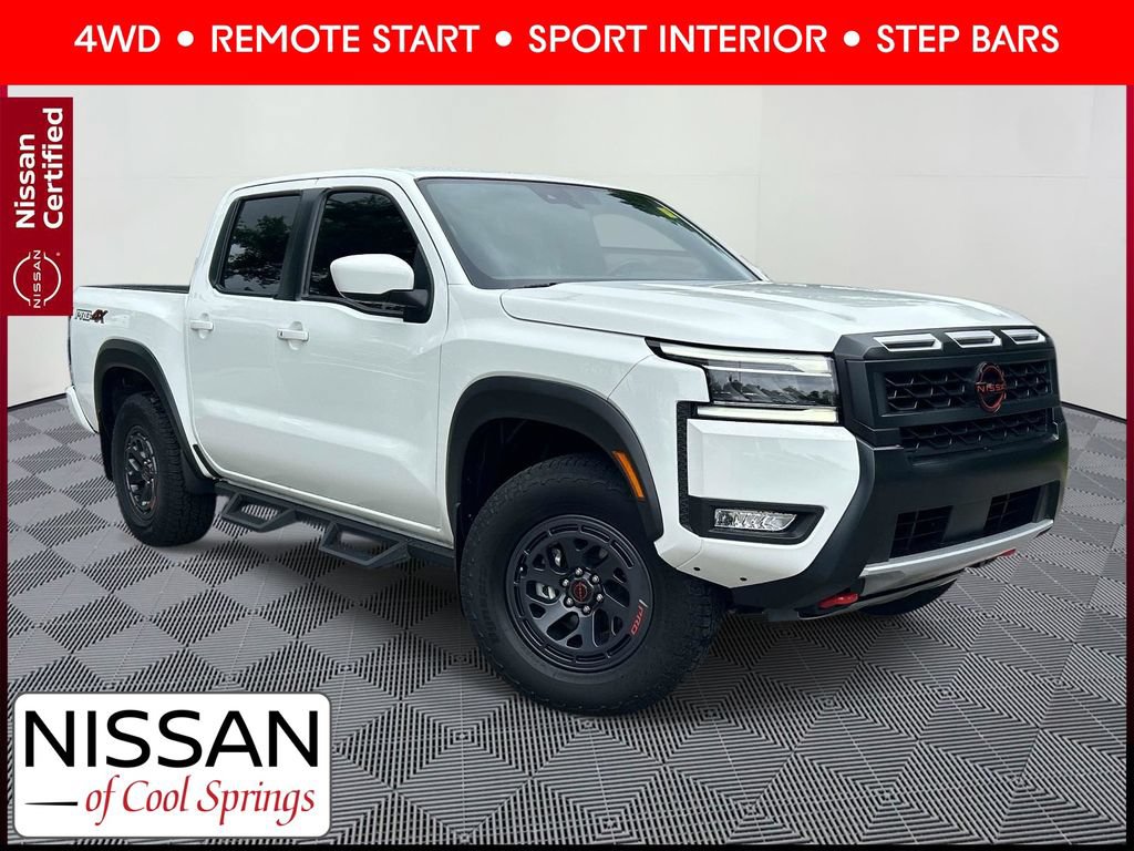 Certified 2025 Nissan Frontier PRO-4X AWD/4WD image 1