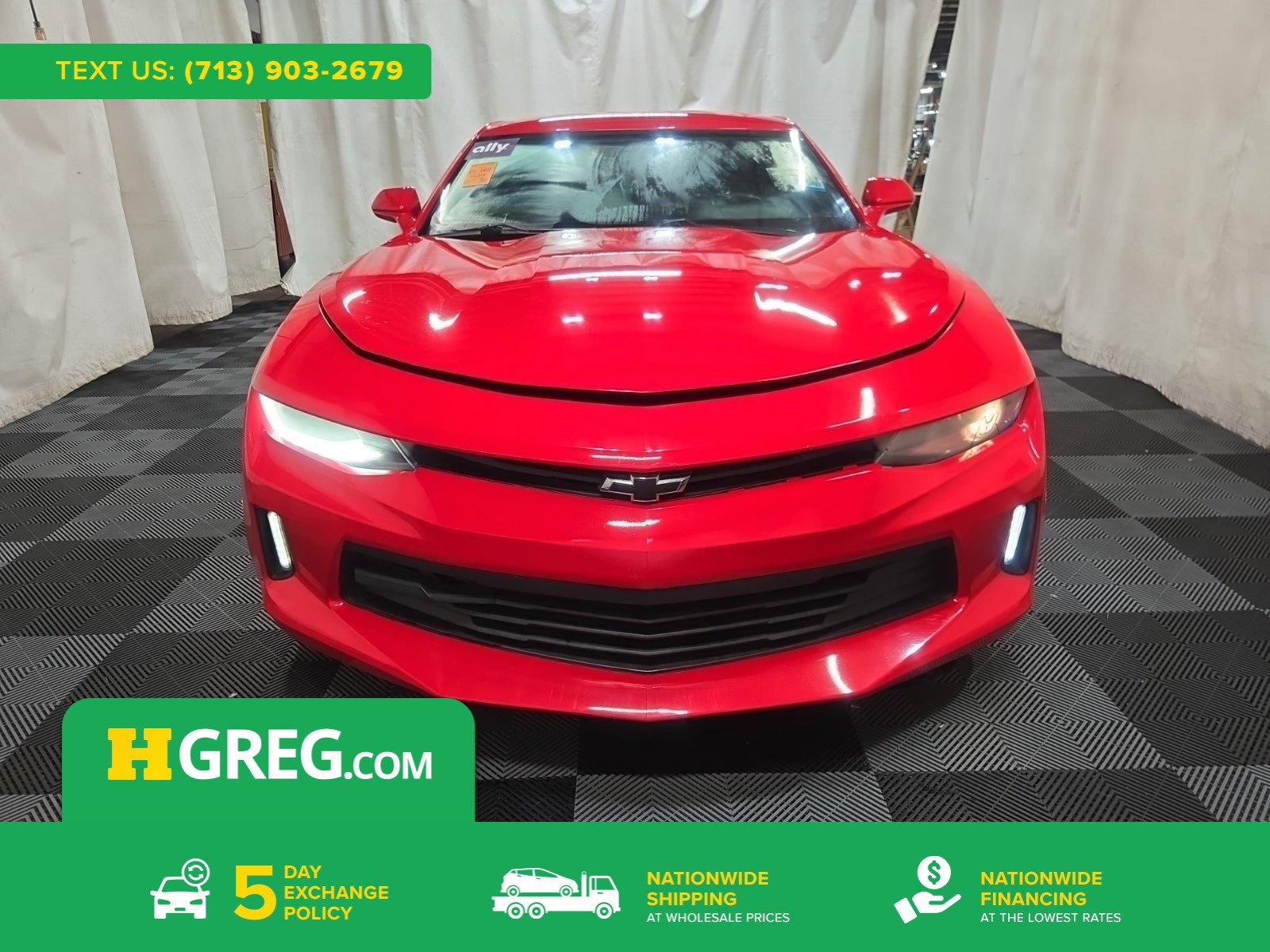 Used 2018 Chevrolet Camaro LT w/ Technology Package RWD image 1