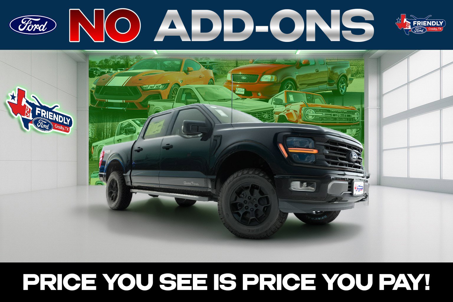 New 2026 Ford F150 XLT w/ Equipment Group 302A MID