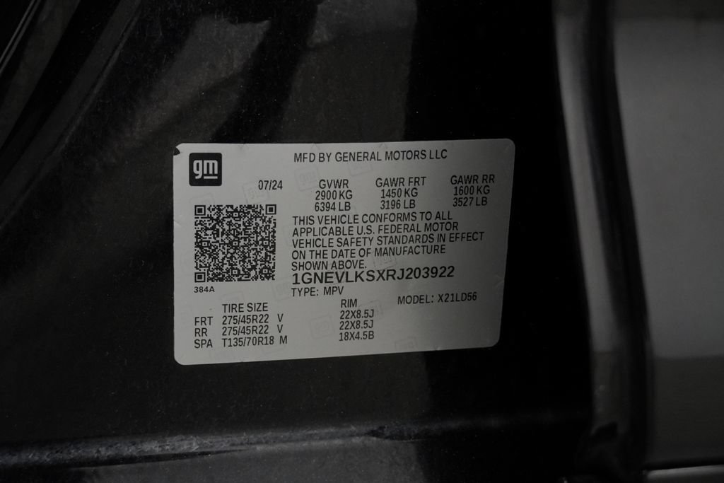 Used 2024 Chevrolet Traverse RS w/ LPO, Floor Liner Package AWD/4WD image 47