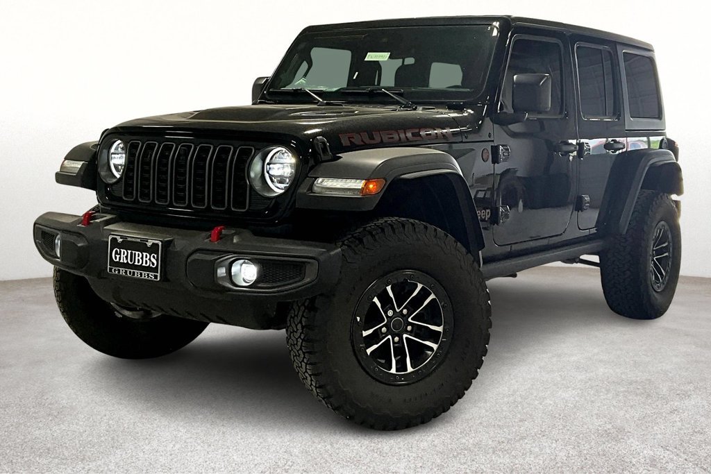 Used 2024 Jeep Wrangler Unlimited Rubicon w/ XTREMEE 35" Tire Package AWD/4WD image 2