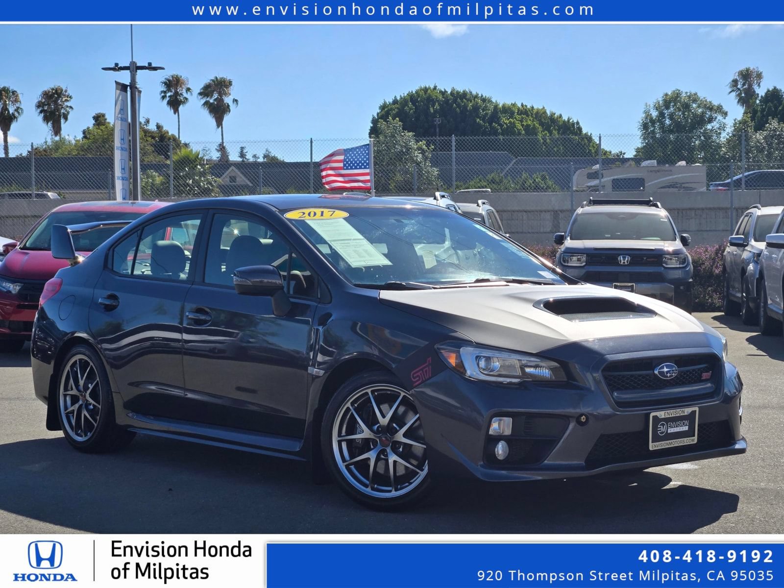 Used 2017 Subaru WRX STI Limited AWD/4WD image 1