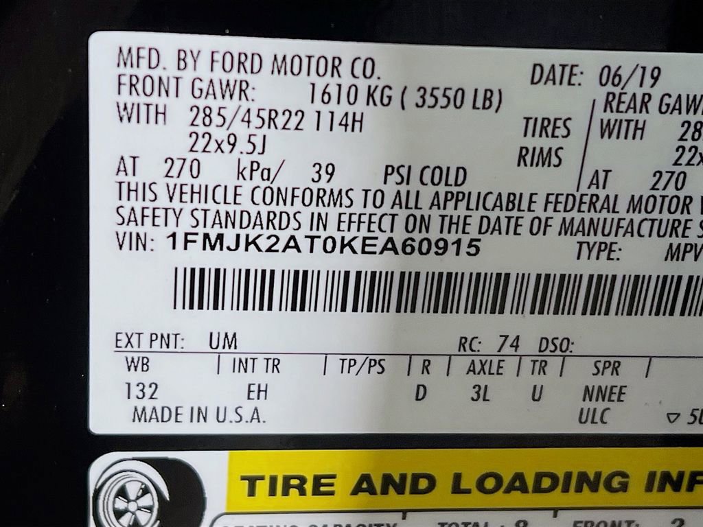 Used 2019 Ford Expedition Max Limited w/ Equipment Group 303A image 34