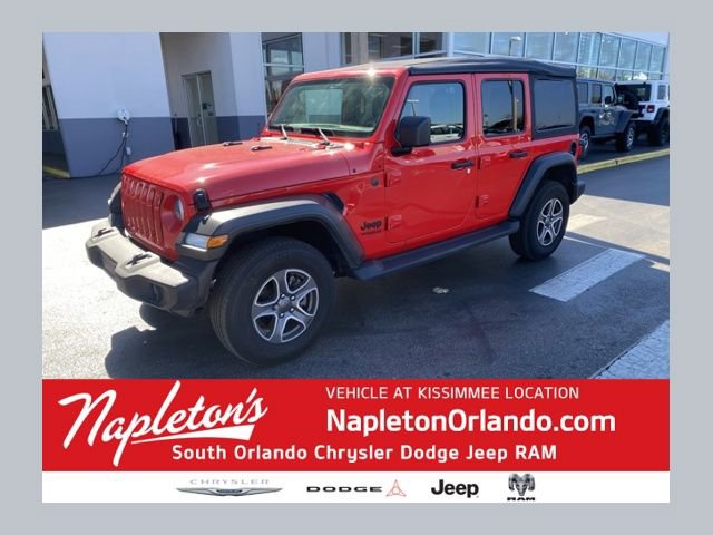 Used 2022 Jeep Wrangler Unlimited Sport image 1