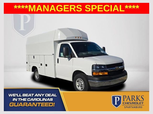 New 2025 Chevrolet Express 3500 w/ Power Convenience Package RWD image 1