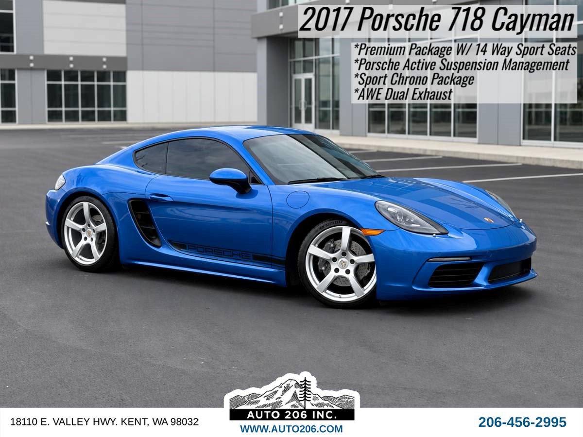 Used 2017 Porsche 718 Cayman