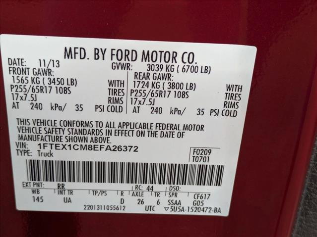 Used 2014 Ford F150 XLT w/ Equipment Group 301A Mid RWD image 22