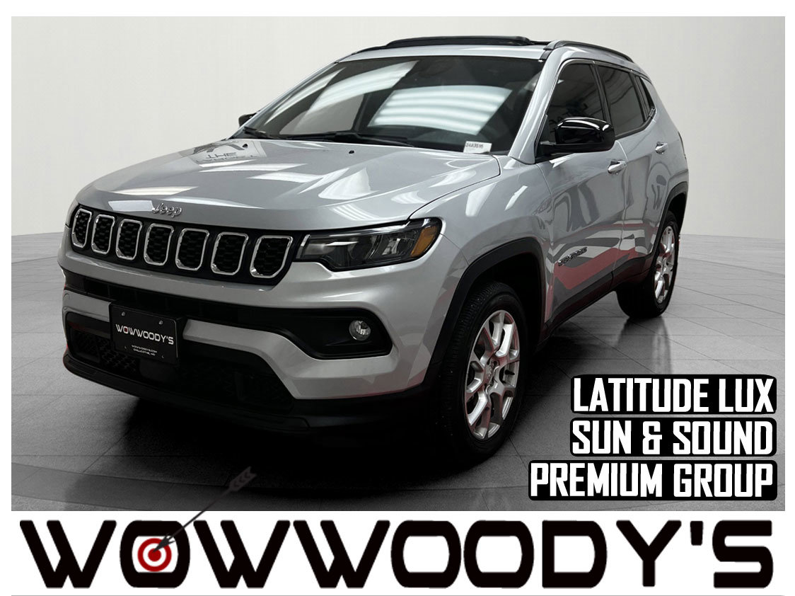 Certified 2024 Jeep Compass Latitude w/ Sun and Sound Group