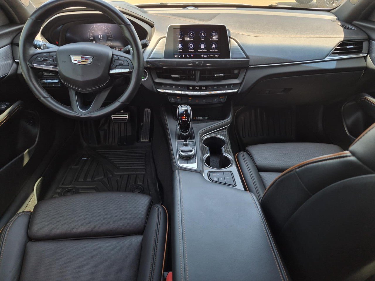 Certified 2023 Cadillac CT4 V w/ Navigation Package RWD image 16