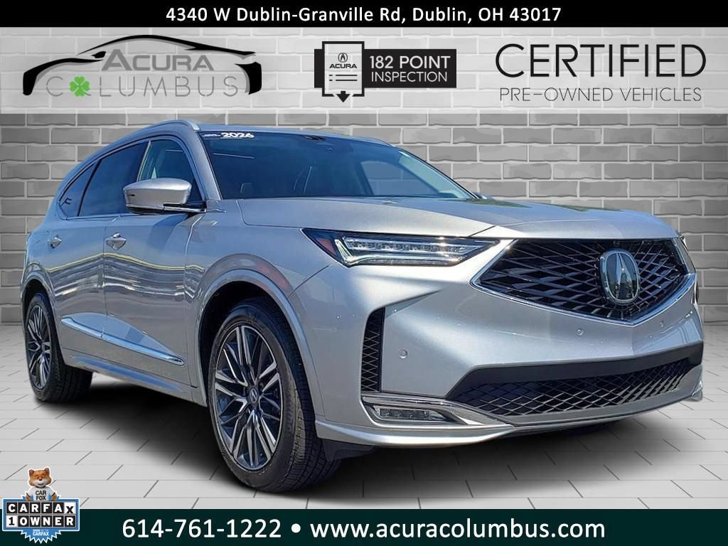 Certified 2026 Acura MDX SH-AWD w/ Advance Package image 1