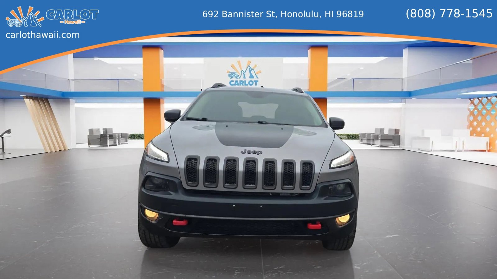 Used 2017 Jeep Cherokee Trailhawk AWD/4WD image 8
