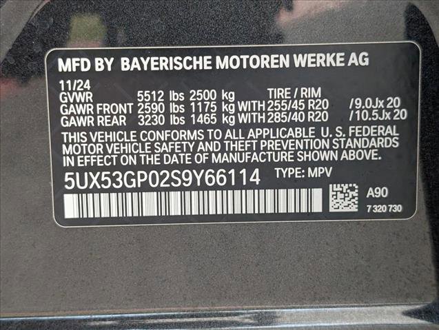 Used 2025 BMW X3 xDrive30i w/ Convenience Package image 26