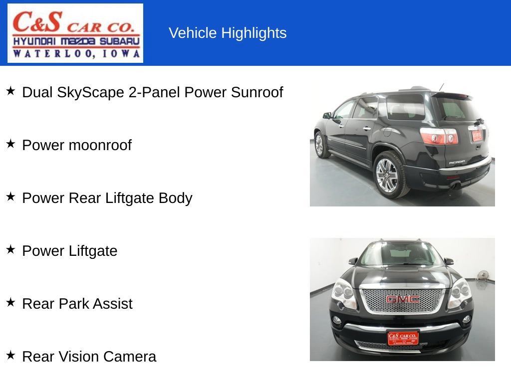 Used 2012 GMC Acadia Denali AWD/4WD image 26