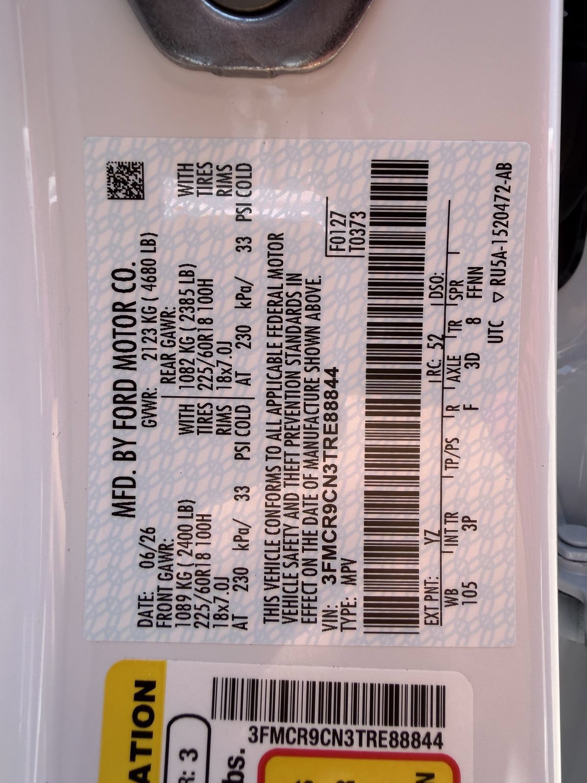 New 2026 Ford Bronco Sport Outer Banks w/ Outer Banks Tech Package+ AWD/4WD image 26
