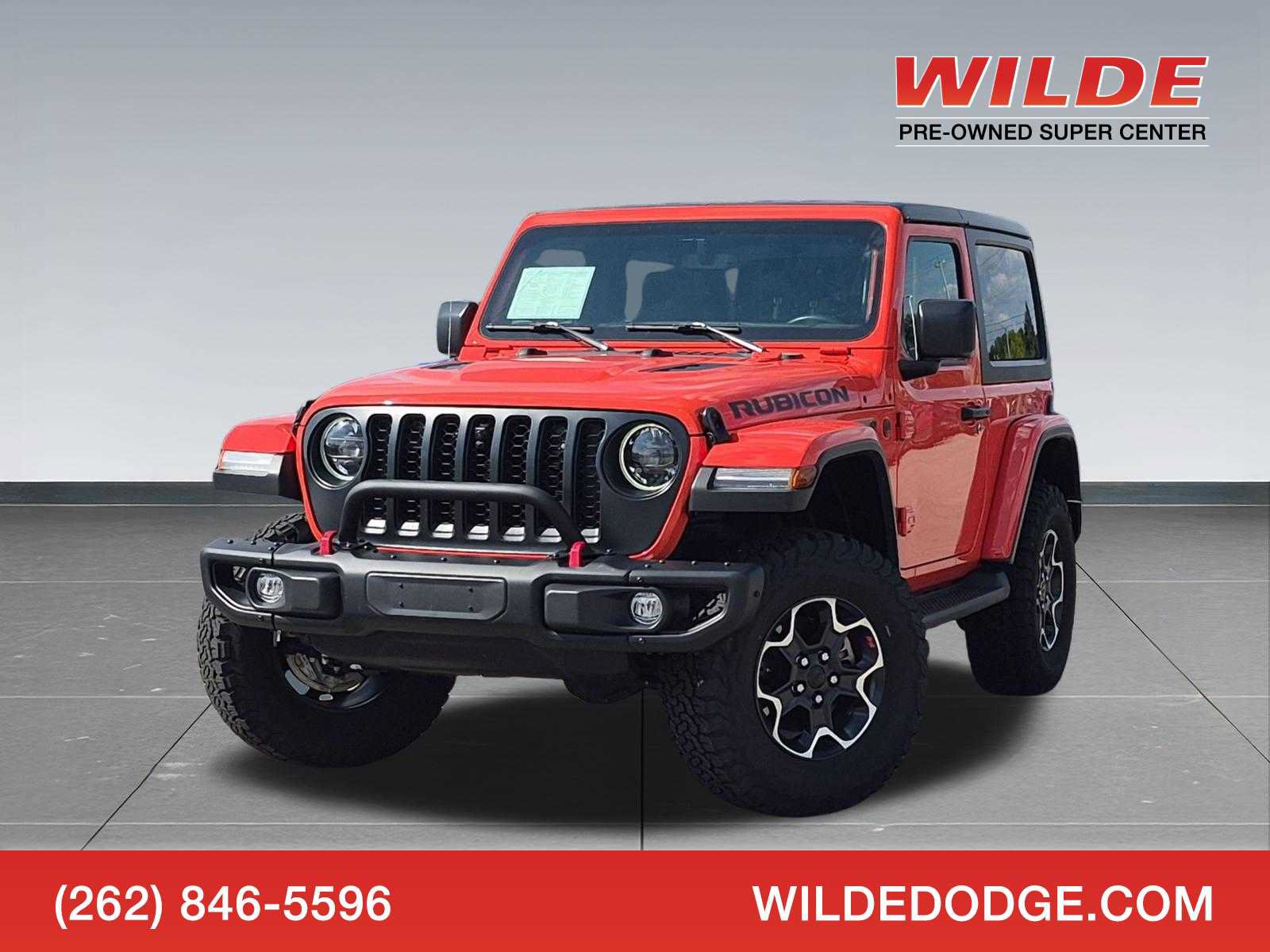 Used 2023 Jeep Wrangler Rubicon w/ Steel Bumper Group