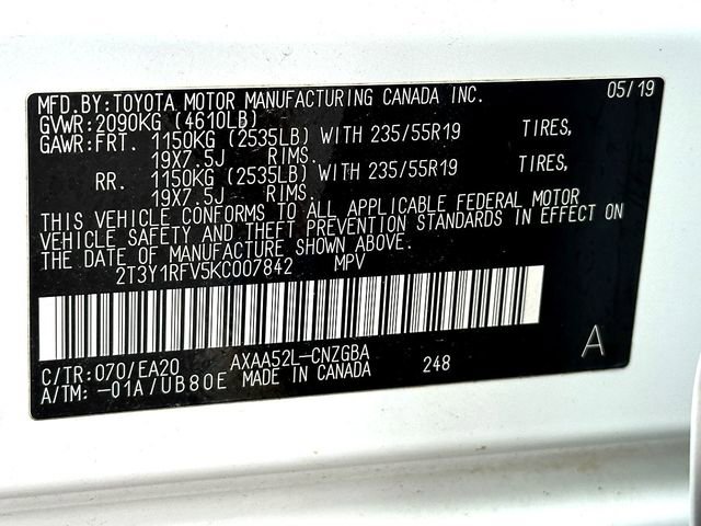 Used 2019 Toyota RAV4 Limited w/ Cold Weather Package FWD image 33