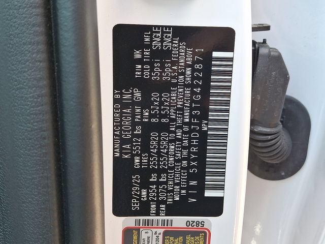 Certified 2026 Kia Sorento EX AWD/4WD image 27