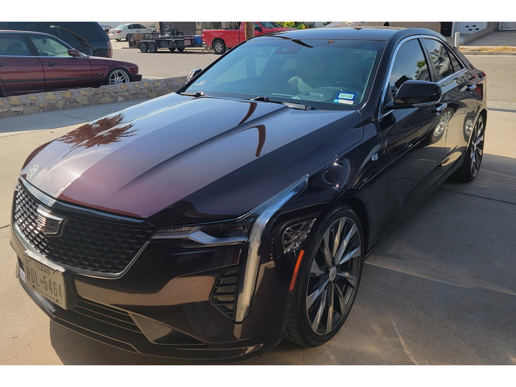Used 2021 Cadillac CT4 Luxury w/ Sun And Sound Package RWD image 1