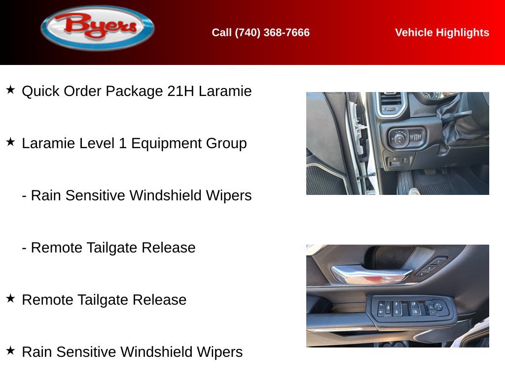 Used 2025 RAM 1500 Laramie AWD/4WD image 12