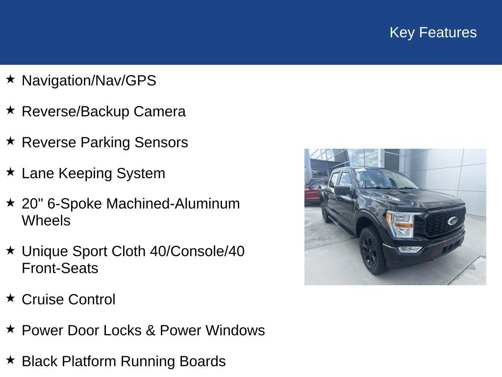 Certified 2022 Ford F150 XL w/ STX Appearance Package AWD/4WD image 38