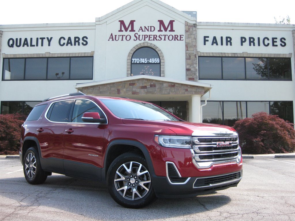 Used 2020 GMC Acadia SLE w/ Driver Convenience Package FWD image 1