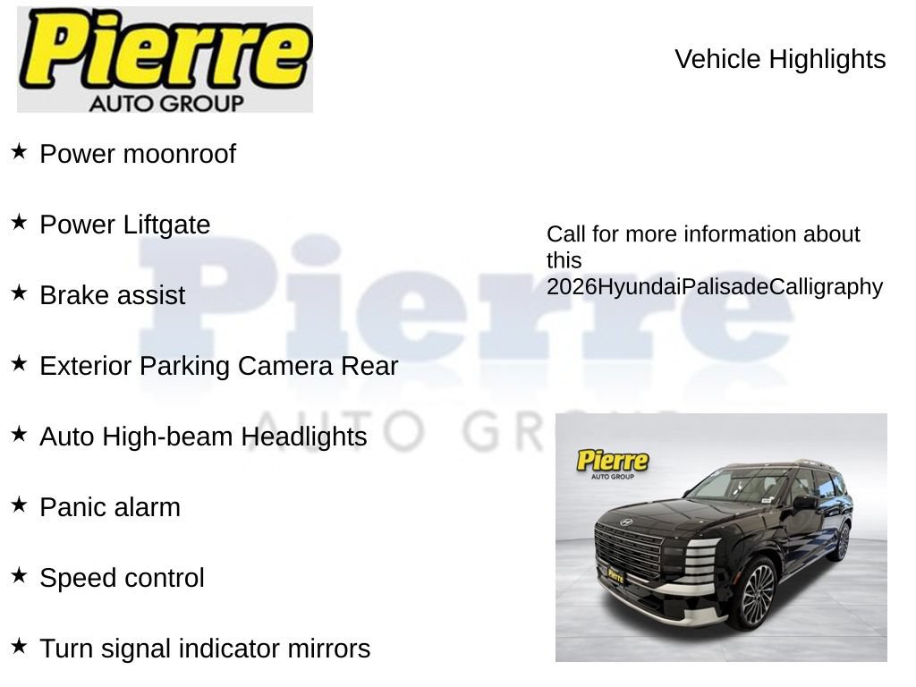 Used 2026 Hyundai Palisade Calligraphy AWD/4WD image 15