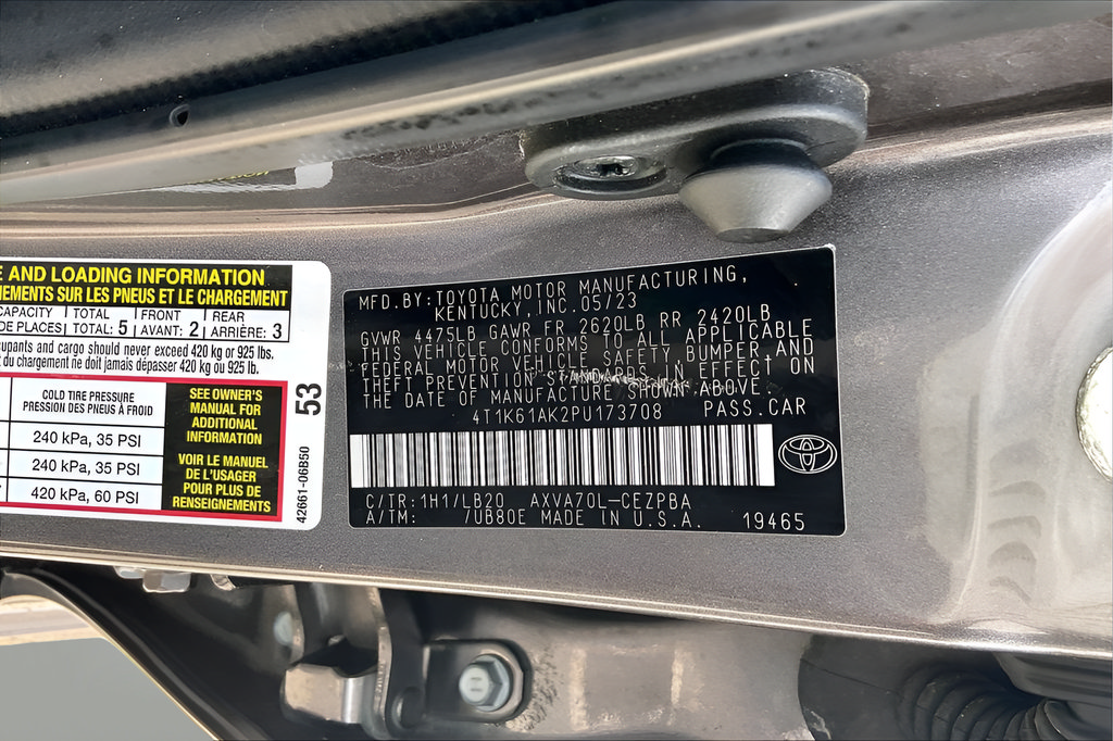 Used 2023 Toyota Camry XSE FWD image 16