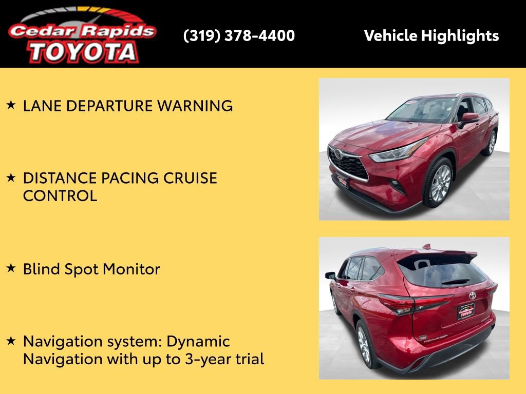 Certified 2020 Toyota Highlander Limited AWD/4WD image 31