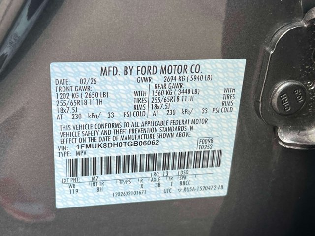 Used 2026 Ford Explorer Active AWD/4WD image 23