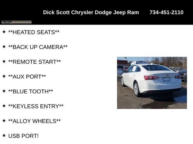 Used 2022 Chevrolet Malibu LT image 8