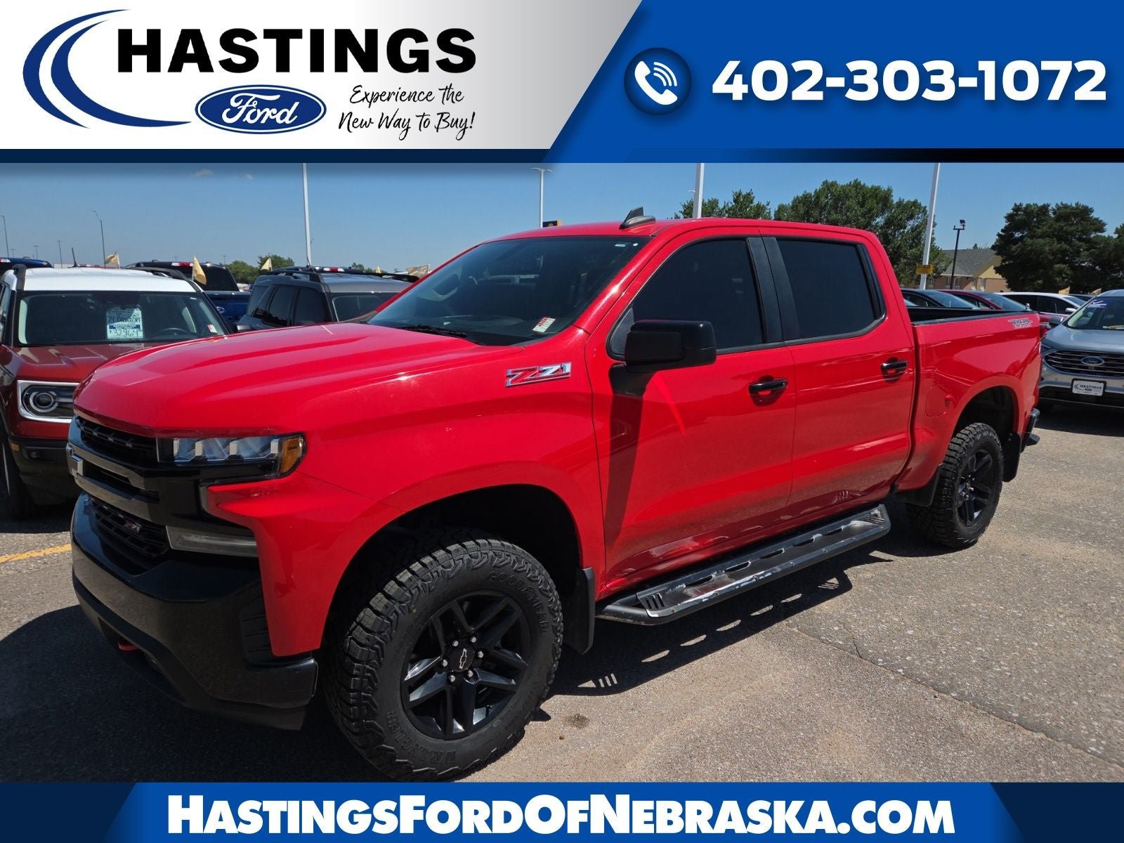 Used 2019 Chevrolet Silverado 1500 LT Trail Boss AWD/4WD image 1