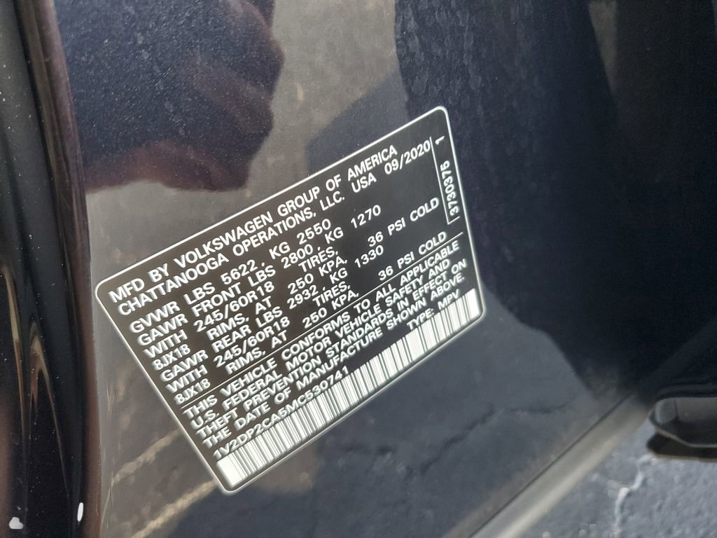 Used 2021 Volkswagen Atlas SE FWD image 27